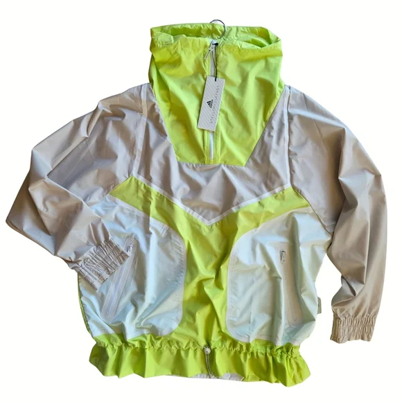 Adidas NWT🏷️ By Stella McCartney Windbreaker Warm-Up Tracksuit Jacket SML